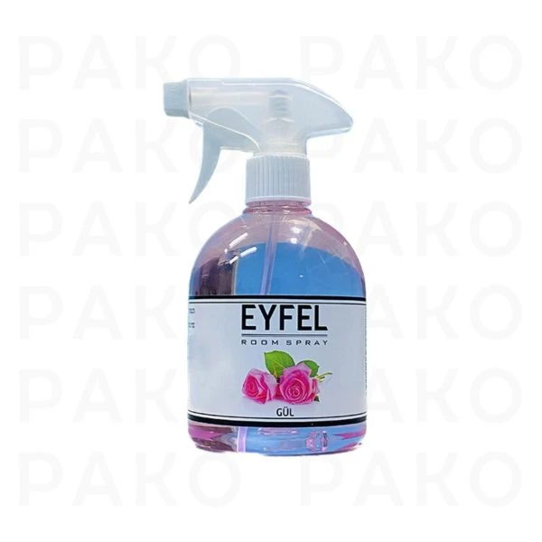 خوشبو کننده اسپری ایفل EYFEL مدل گل رز Rose حجم 500 میلی لیتر
