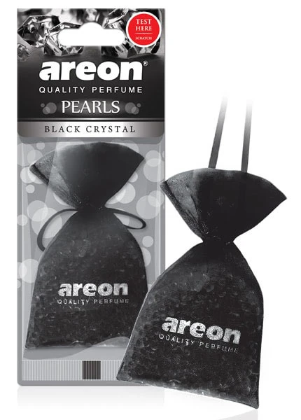 خوشبو کننده ماشین مدل کیسه ای Plears Areon رایحه Black Crystal