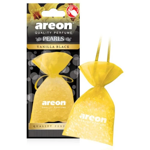 خوشبو کننده ماشین مدل کیسه ای Plears Areon رایحه Vanilla Black