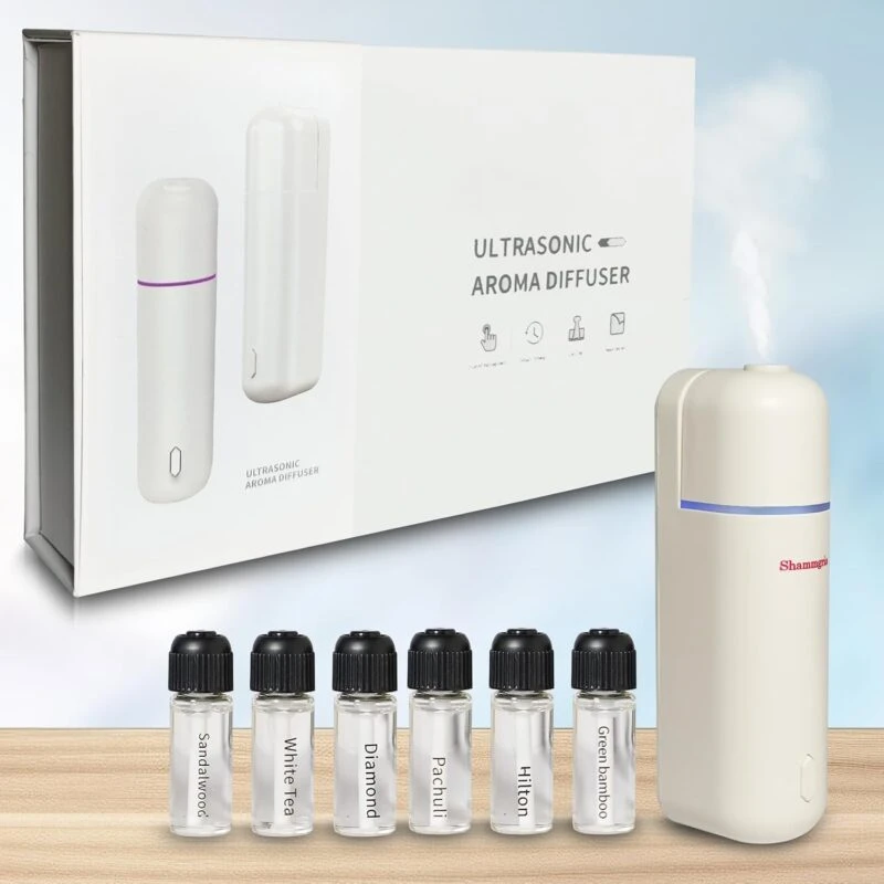 خوشبو کننده هوشمند شارژی ULTRASONIC سنسوردار ۶ رایحه اورجینال