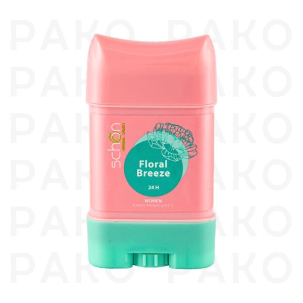 دئودورانت كرمي فلورال بريز زنانه شون صورتي floral breeze schon