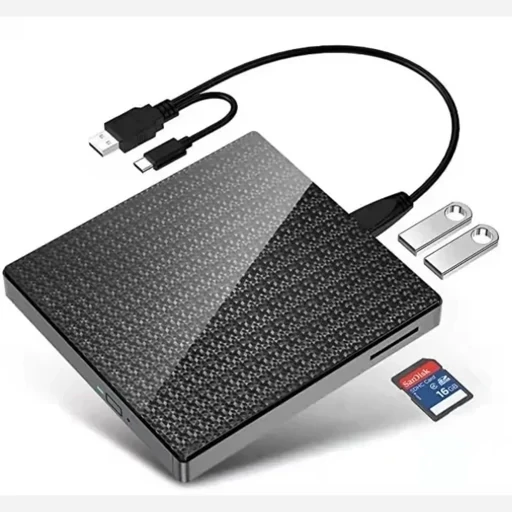 داریو دی وی دیDVD اکسترنال برندRW USB3 اورجینال امازون المان