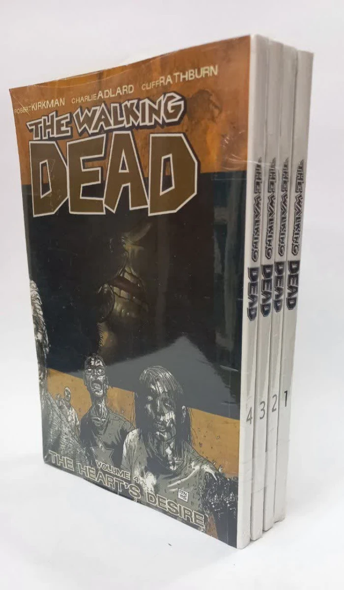 داستان مانگا مجموعه 4جلدی( زبان اصلی )/The Walking Dead