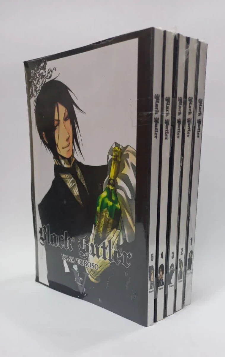 داستان مانگا مجموعه 5جلدی( زبان اصلی )/Black Butler