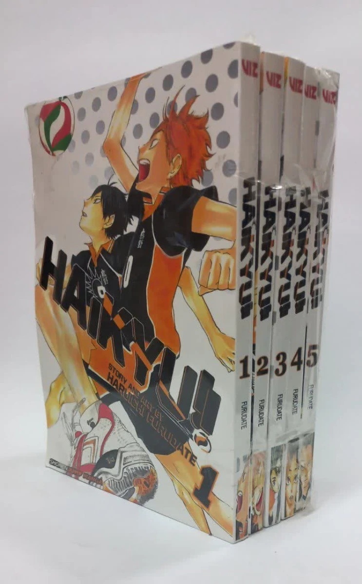 داستان مانگا مجموعه 5جلدی( زبان اصلی )/Haikyu