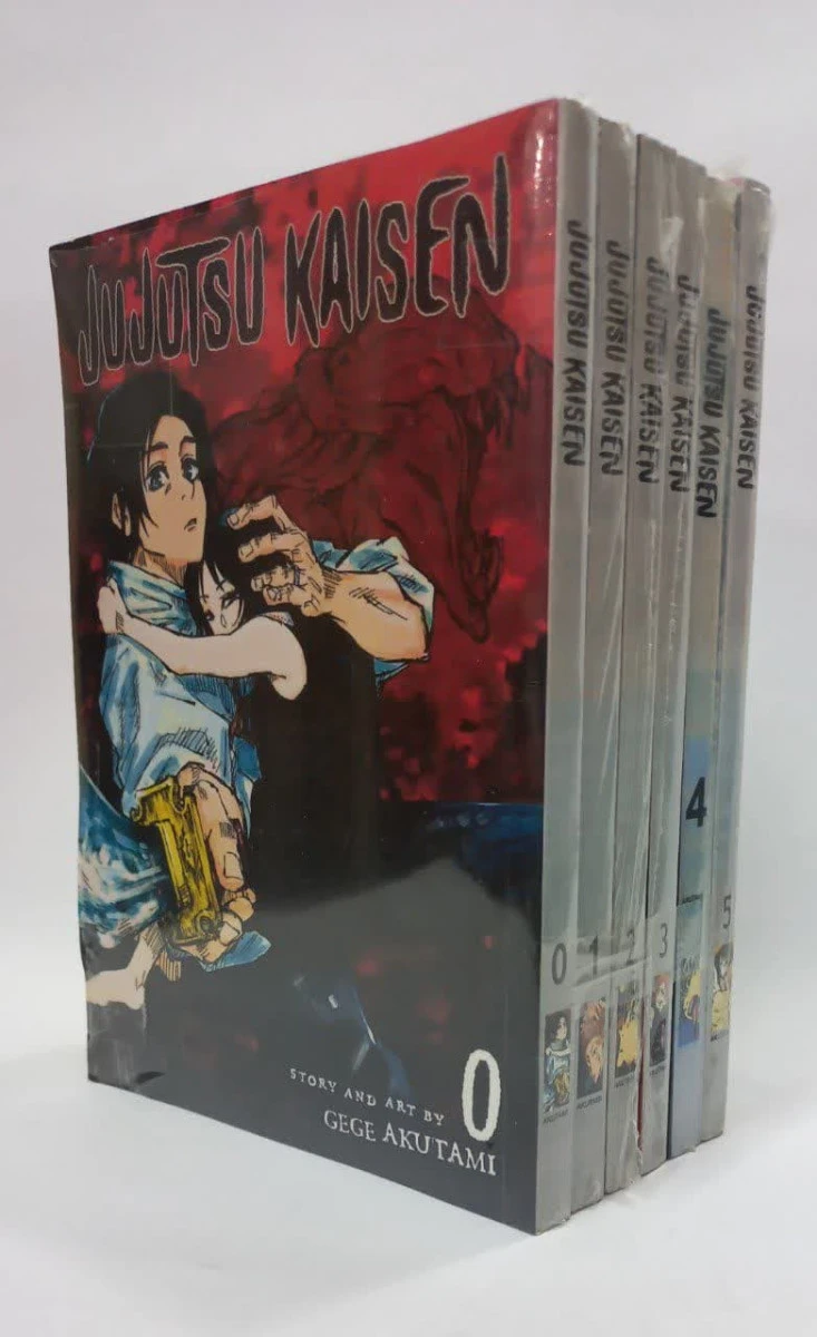 داستان مانگا مجموعه 5جلدی( زبان اصلی )/JuJUTSU KALSEN