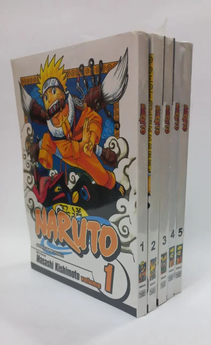 داستان مانگا مجموعه 5جلدی( زبان اصلی )/Naruto