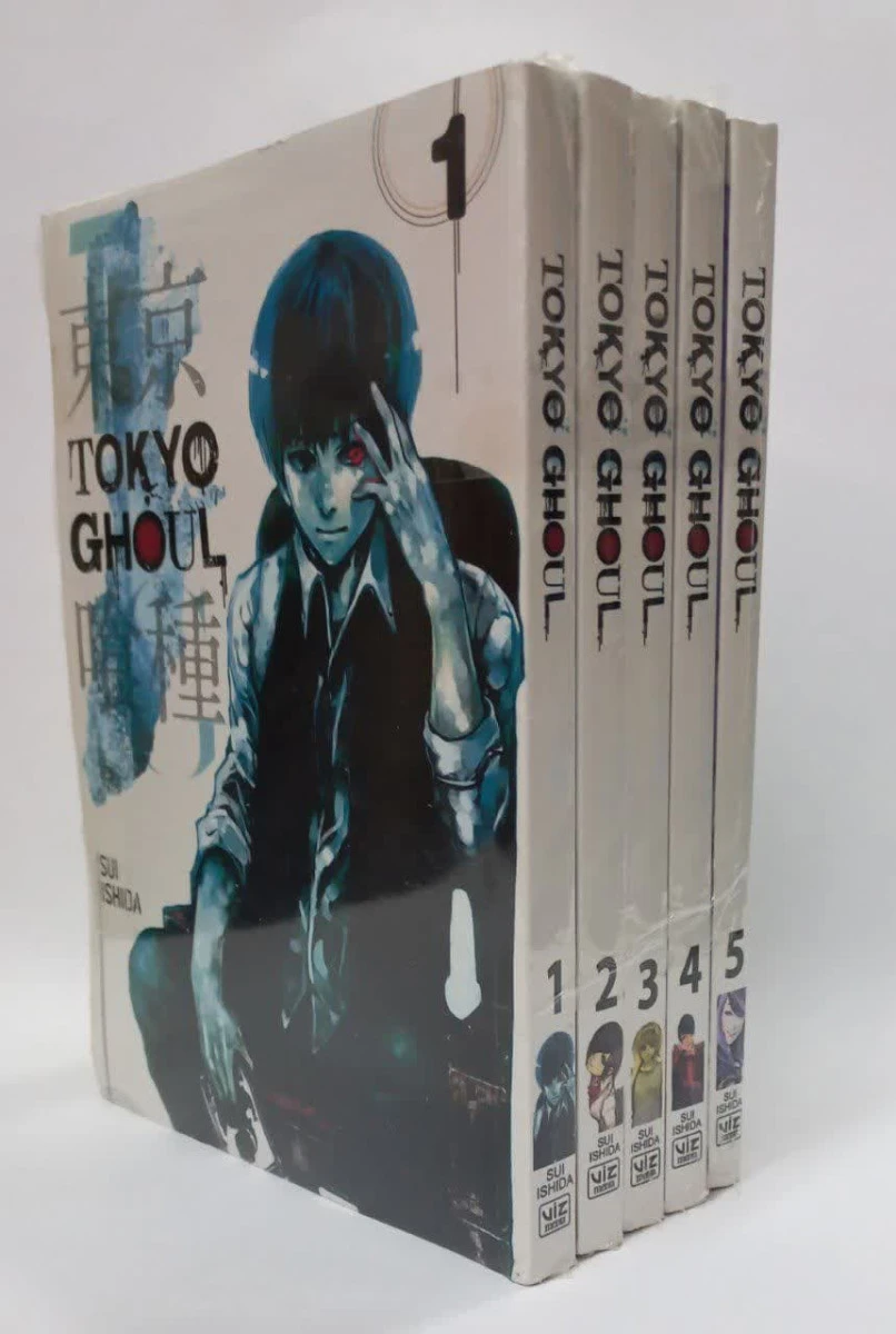 داستان مانگا مجموعه 5جلدی( زبان اصلی )/Tokyo Ghoul