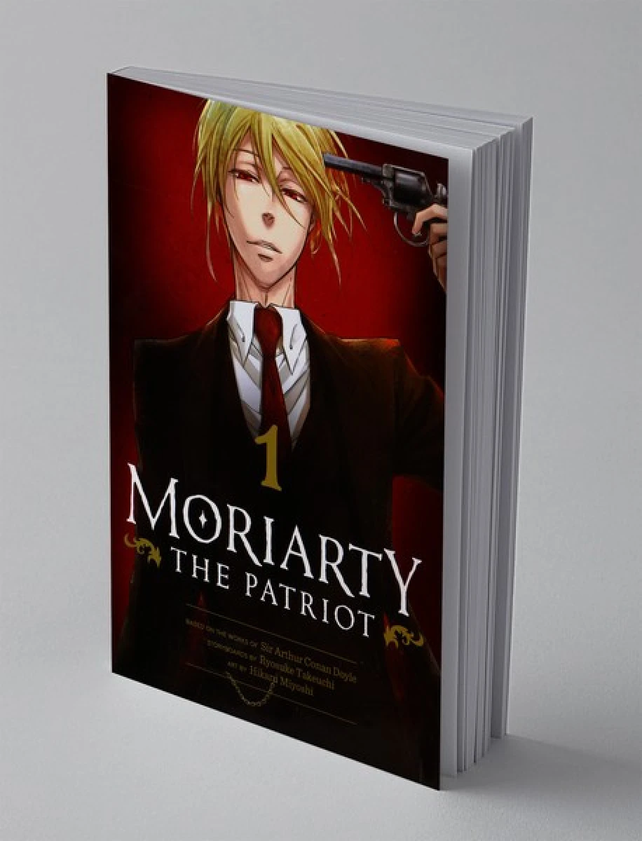داستان مانگا مجموعه5جلدی/Moriarty The PATRIOT