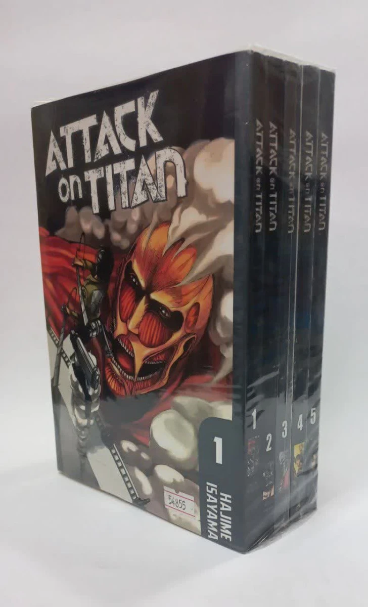 داستان مانگا مجموعه5جلدی( زبان اصلی )/Attack on Titan