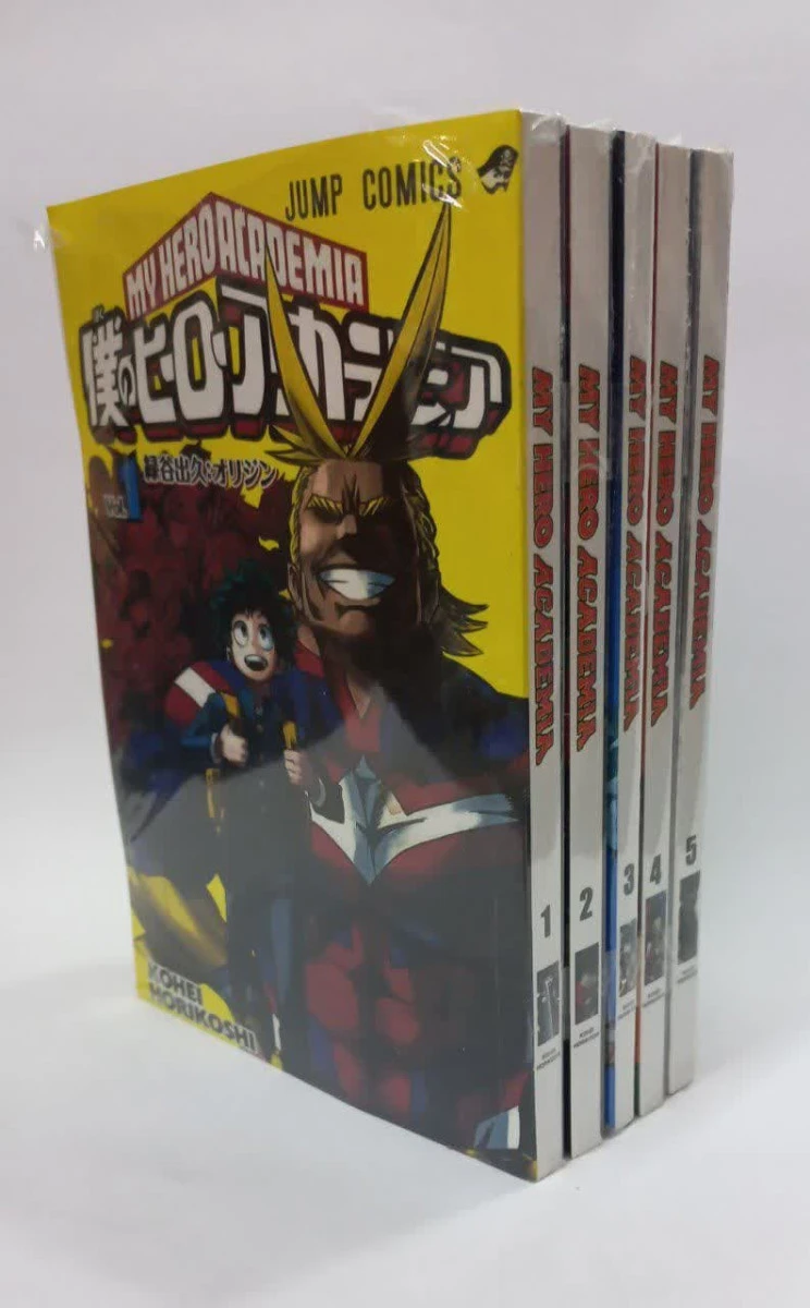 داستان مانگامجموعه5جلدی( زبان اصلی )/My Hero Academia