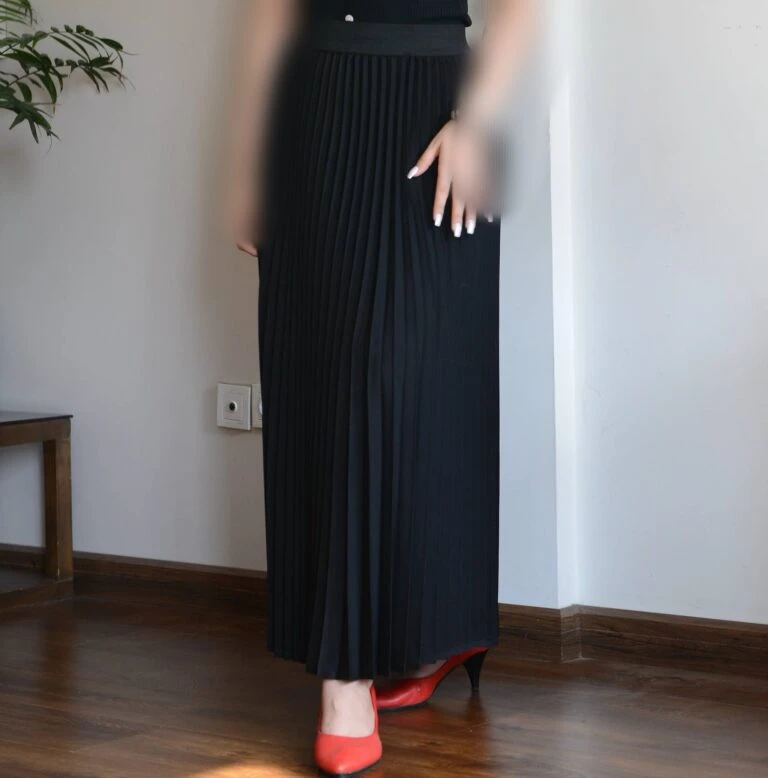 دامن زنانه مجلسی پلیسه