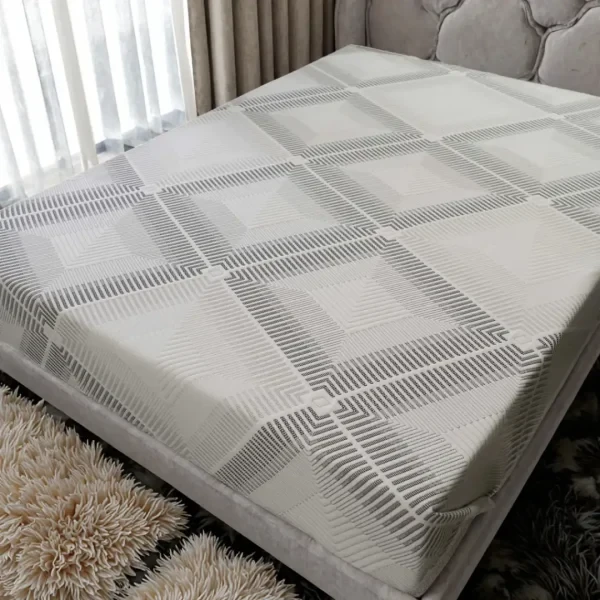 دانلود فایل BMP طرح پارچه گردباف تشکی هندسی TMD