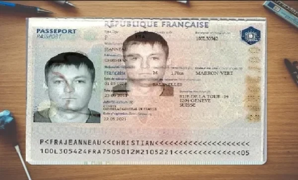 دانلود فایل لایه باز پاسپورت فرانسه (France Passport)