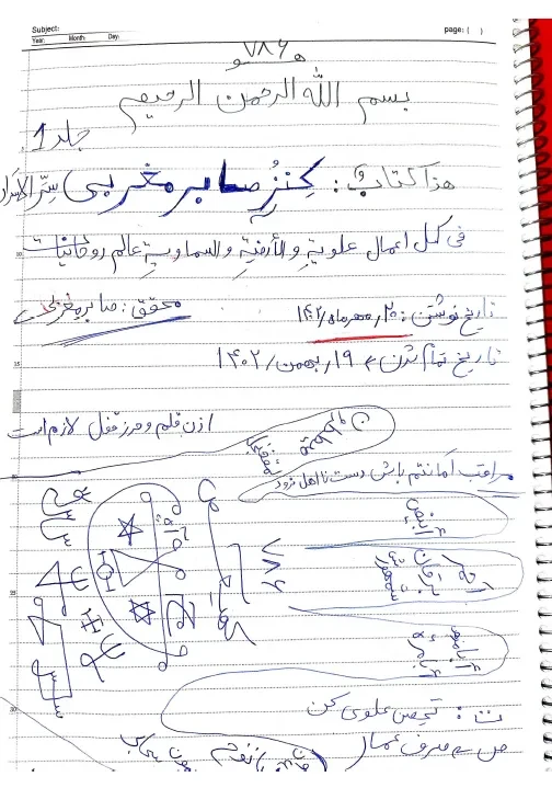 دانلود کتاب کنز الصابر مغربی