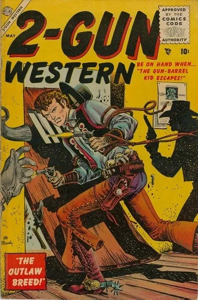 دانلود کمیک 2 Gun Western #4 (1956)