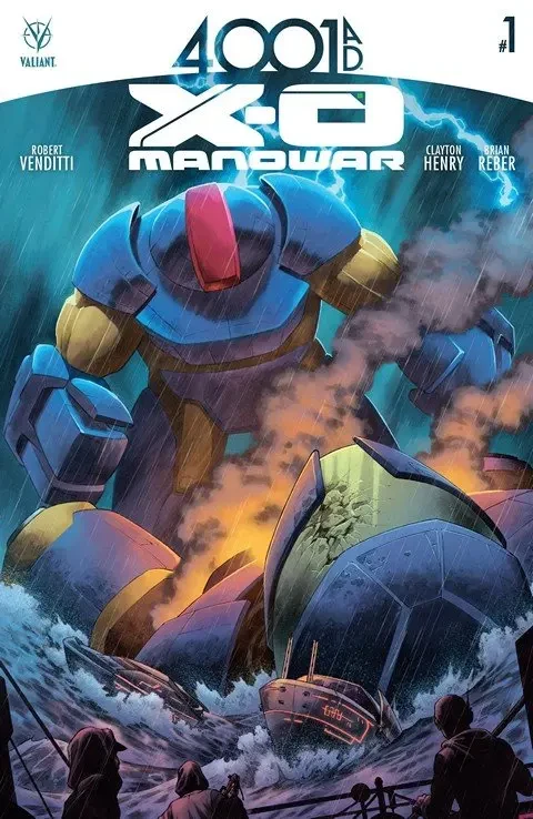 دانلود کمیک 4001 A.D. – X-O Manowar #1