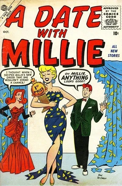 دانلود کمیک A Date with Millie Vol. 1 #1 – 7 (1956-1957)