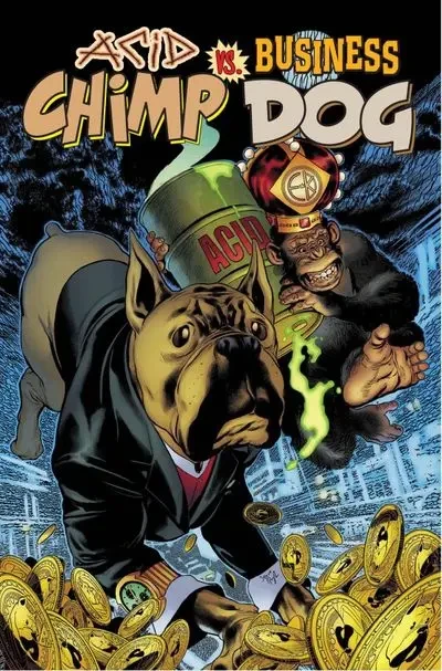 دانلود کمیک Acid Chimp vs Business Dog #1 (2024)