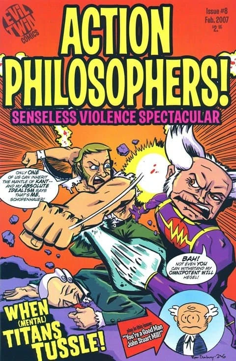 دانلود کمیک Action Philosophers #1 – 9 (2005-2007)