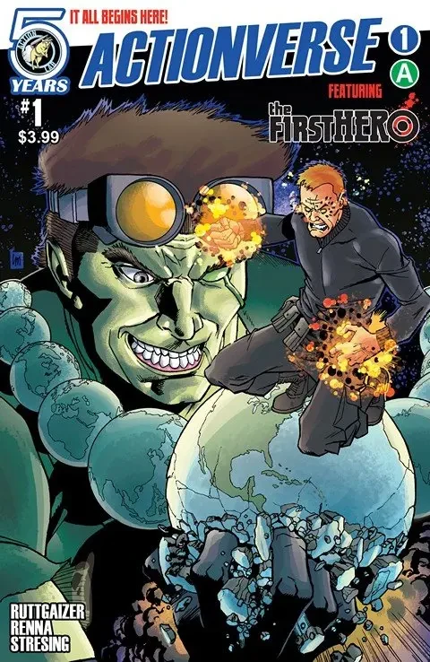دانلود کمیک Actionverse #0 – 3 (2015-2016)