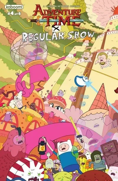 دانلود کمیک Adventure Time – Regular Show #4 (2017)