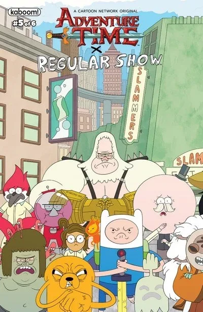 دانلود کمیک Adventure Time – Regular Show #5 (2017)