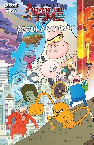 دانلود کمیک Adventure Time – Regular Show #6 (2018)