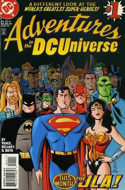 دانلود کمیک Adventures In the DC Universe #1 – 19 + Annual (1997-1998)