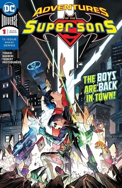 دانلود کمیک Adventures Of The Super Sons #1 (2018)