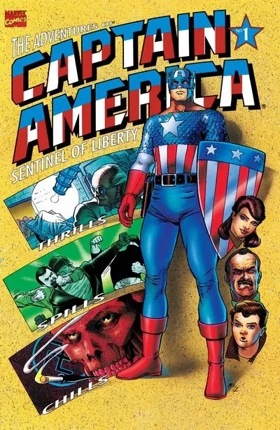 دانلود کمیک Adventures of Captain America #1 – 4 (1991-1992)