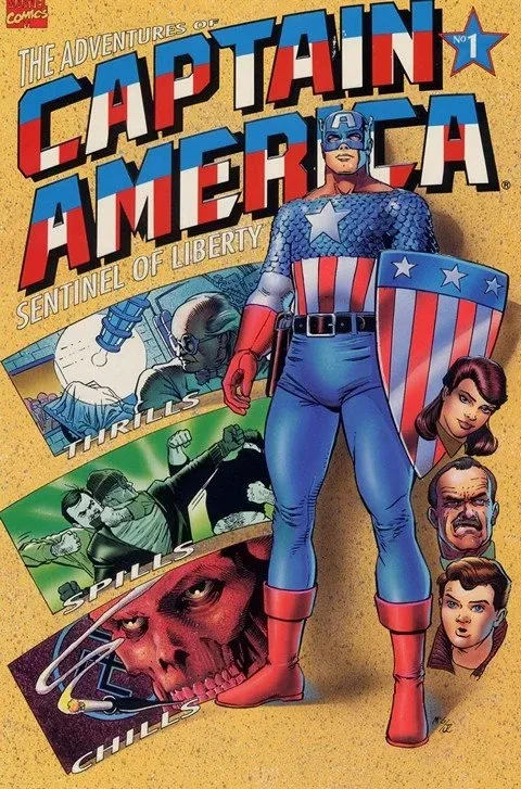 دانلود کمیک Adventures of Captain America – Sentinel of Liberty #1 – 4 (1991-1992)