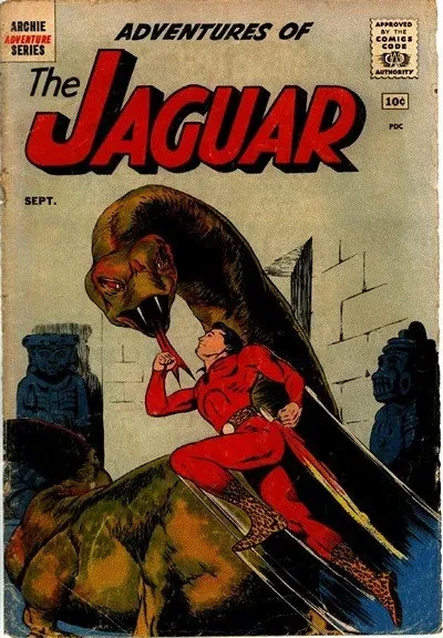 دانلود کمیک Adventures of the Jaguar #1 – 15 (1961-1963)