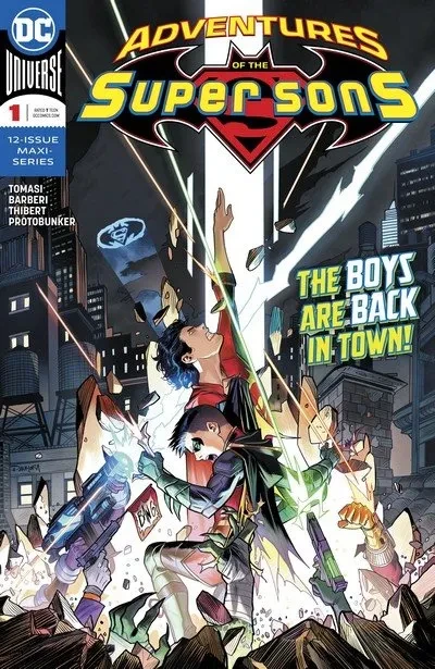 دانلود کمیک Adventures of the Super Sons #1 – 12 (2018-2019)