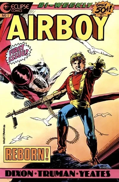 دانلود کمیک Airboy #1 – 50 (Eclipse) (1986-1989)