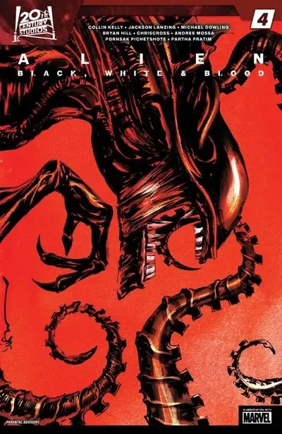 دانلود کمیک Alien – Black, White & Blood #4 (2024)