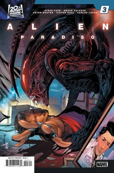 دانلود کمیک Alien – Paradiso #3 (2025)