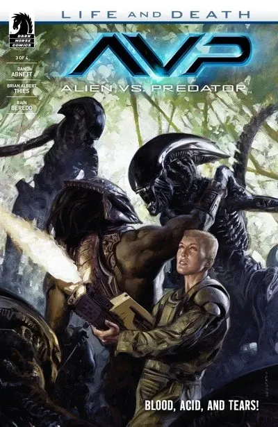 دانلود کمیک Aliens vs. Predator – Life and Death #3 (2017)