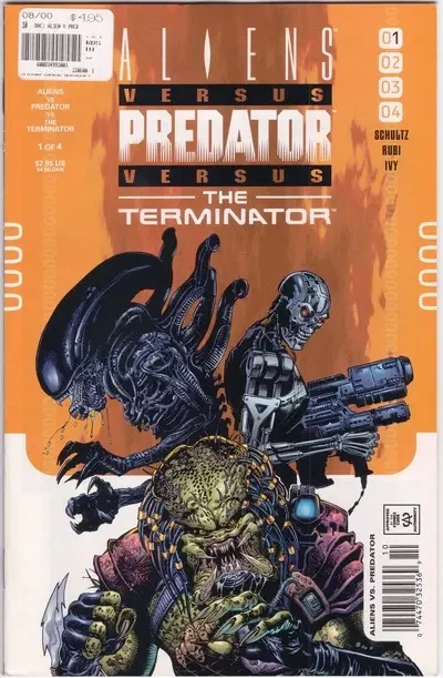 دانلود کمیک Aliens vs. Predator vs. The Terminator #1 – 4 (2000)