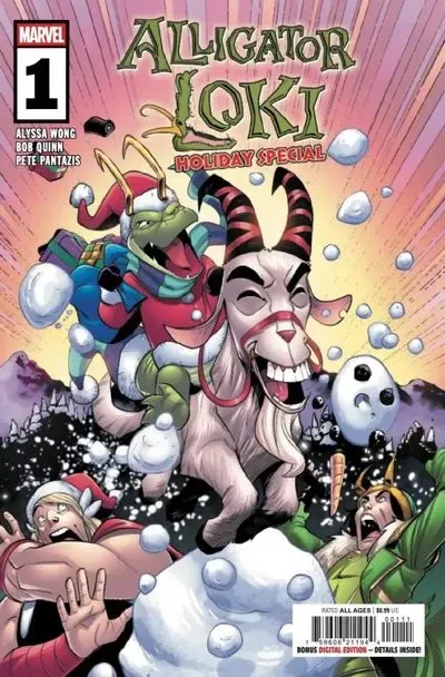 دانلود کمیک Alligator Loki Holiday Special #1 (2024)