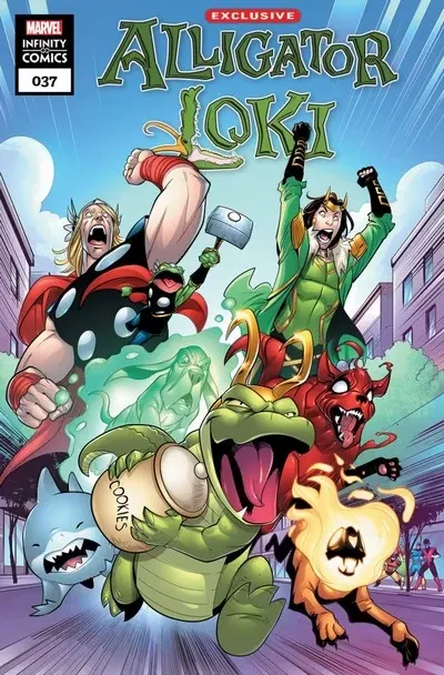 دانلود کمیک Alligator Loki – Infinity Comic #37 (2024)