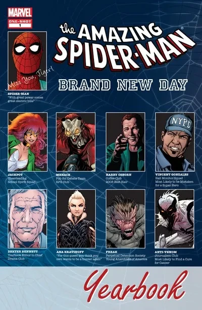 دانلود کمیک Amazing Spider-Man – Brand New Day Yearbook (2008)
