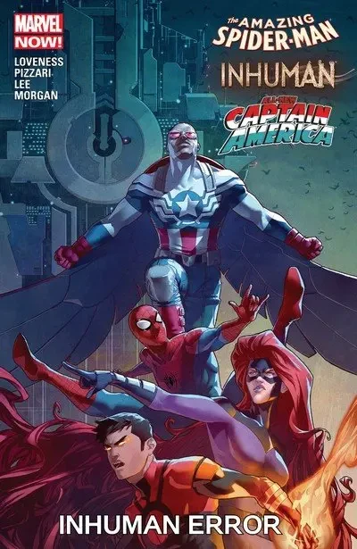 دانلود کمیک Amazing Spider-Man – Inhuman – All-New Captain America – Inhuman Error (2016)