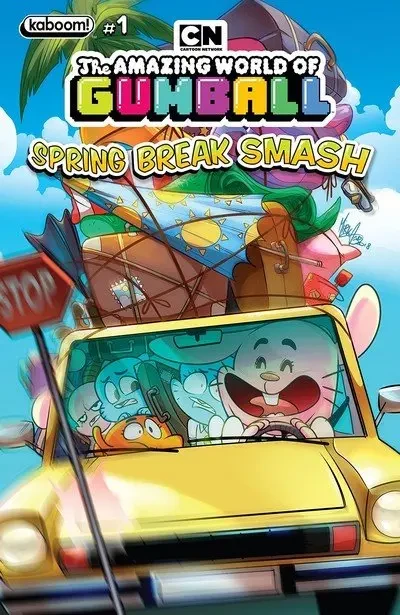 دانلود کمیک Amazing World Of Gumball – Spring Break Smash (2019)