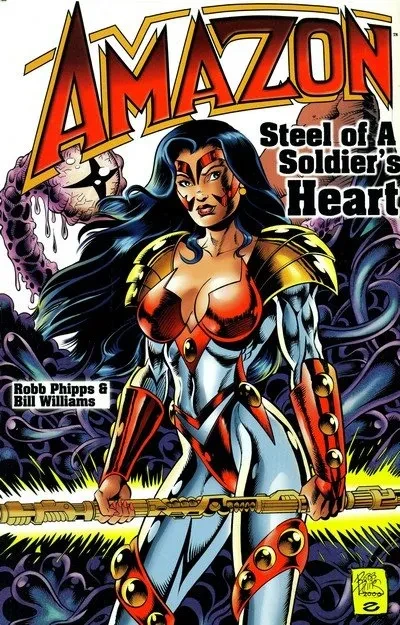 دانلود کمیک Amazon – Steel of a Soldier’s Heart (2012)