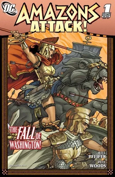 دانلود کمیک Amazons Attack (Story Arc) (2007)