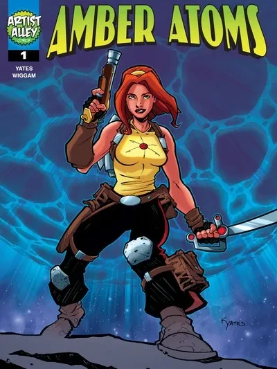 دانلود کمیک Amber Atoms #1 – 5 (2016)