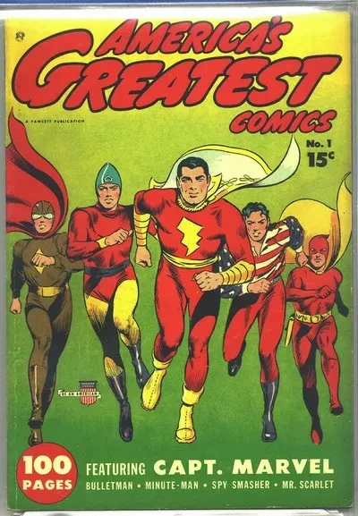 دانلود کمیک America’s Greatest Comics #1 – 8 (1942-1943)
