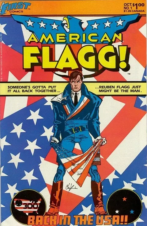دانلود کمیک American Flagg Vol. 1 #1 – 50 (1983-1989)