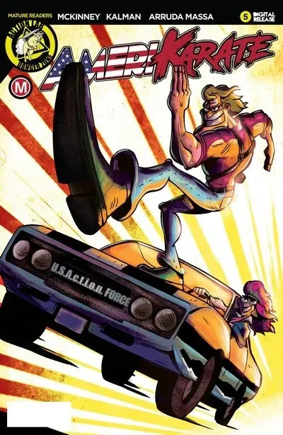دانلود کمیک Amerikarate #5 (2017)
